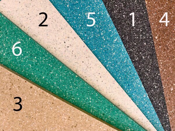 Elitexa extra sűrű színes öntapadós hangelnyelő szivacs - 50x100x2cm , 5 kék