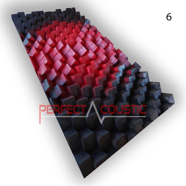 Fali panel 70x140x7cm-design panel - diffúzor 1 szín - 120x60x7cm