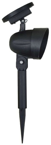 Polifach 3 LED napelemes Lámpa 32,5cm - fekete 6db (P-243)