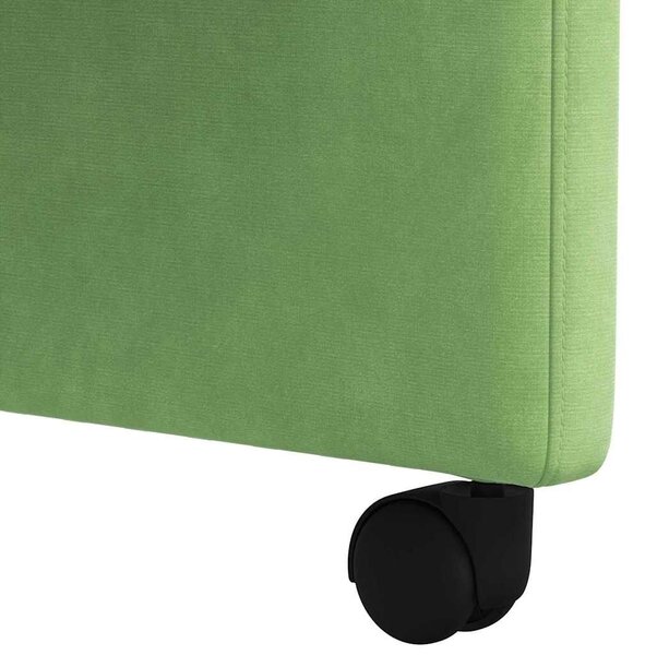 VidaXL Kerekes Étkező Székek 2 pcs Világos zöld 58 x 65 x 98 cm