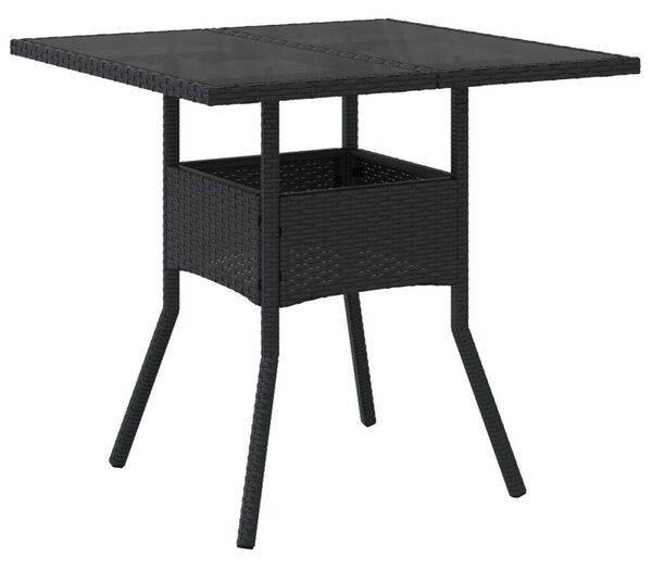 3 darabos kertibútor szett világosszürke polyrattan