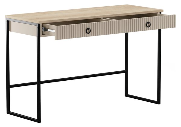 Fésülködőasztal, szürkésbarna Taupe/silverjack tölgy, DOMCA 2S