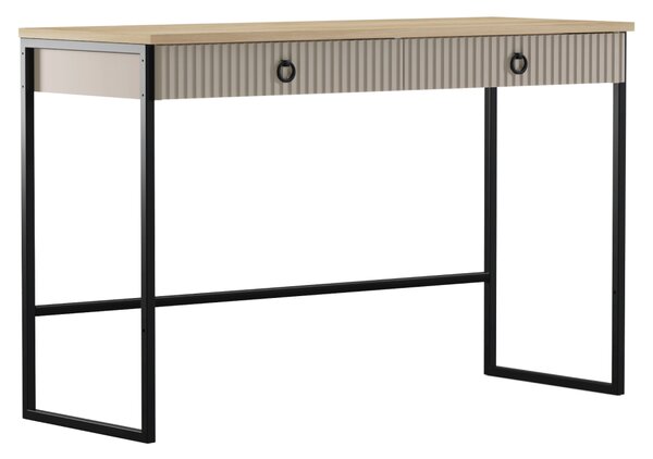 Fésülködőasztal, szürkésbarna Taupe/silverjack tölgy, DOMCA 2S