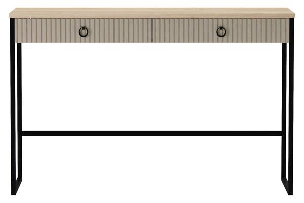 Fésülködőasztal, szürkésbarna Taupe/silverjack tölgy, DOMCA 2S