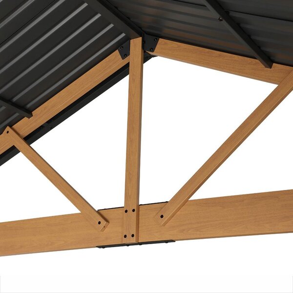 Avenberg PAVILON Kocsibeálló - 5x3m, natúr