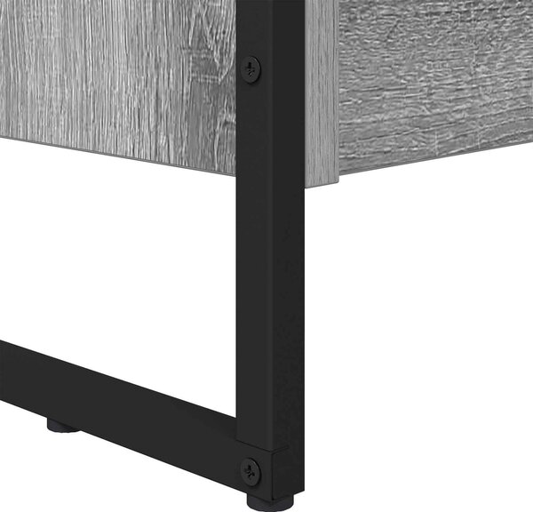 VidaXL Könyvespolc 2 pcs Szürke Sonoma 80 x 30 x 155 cm Faanyag