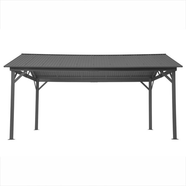 Avenberg PAVILON Kocsibeálló - 5x3m, fekete