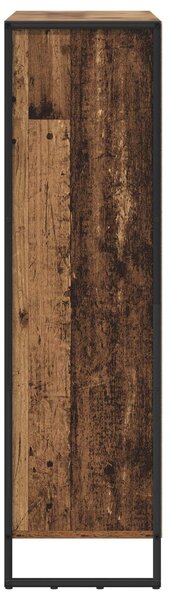 VidaXL Könyvespolc 2 pcs Öreg fa 99,5 x 30 x 108,5 cm Faanyag