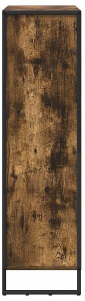 VidaXL Könyvespolc 2 pcs Füstös tölgy 99,5 x 30 x 108 cm Faanyag
