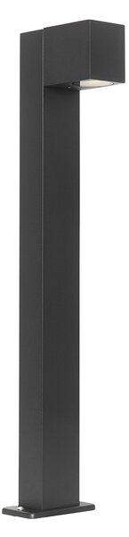Okos álló kültéri lámpa fekete 65 cm IP44 WiFi-vel GU10 - Baleno
