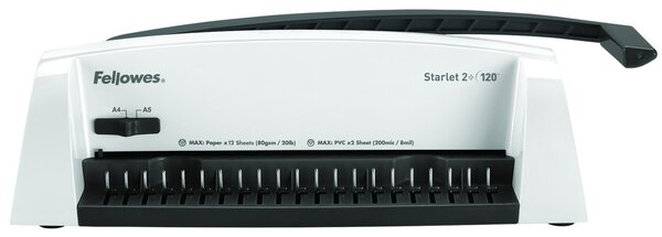 Fellowes STARLET2+ iratgyűjtő, fehér / fekete