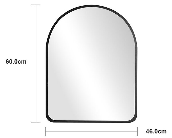 Oglinda perete, Selene, Pako, Natural 46x1.2x60 cm