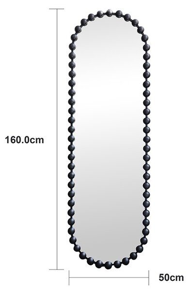 Oglinda perete, Myrtus, Pako, Auriu 50x2.5x160 cm