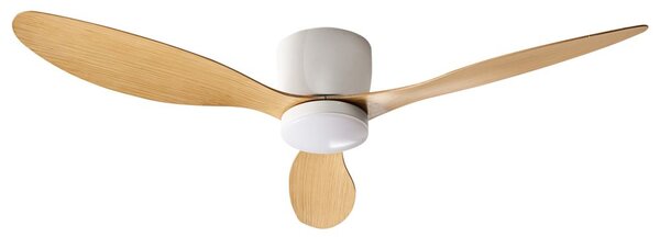 Mennyezeti ventilátor világítással VEMBAR Távirányítóval LED Világosbarna