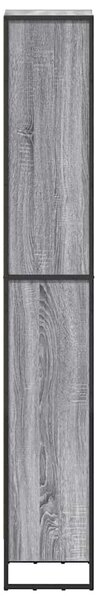 VidaXL Könyvespolc Szürke Sonoma 40 x 30 x 189,5 cm Faanyag