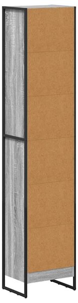 VidaXL Könyvespolc Szürke Sonoma 40 x 30 x 189,5 cm Faanyag