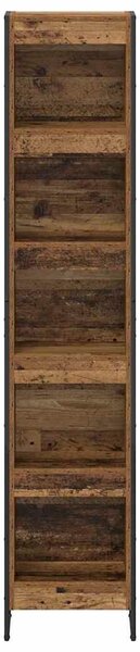 VidaXL Könyvespolc Öreg fa 40 x 30 x 189,5 cm Faanyag