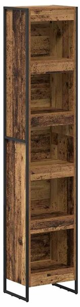 VidaXL Könyvespolc Öreg fa 40 x 30 x 189,5 cm Faanyag
