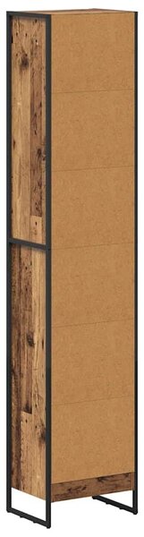 VidaXL Könyvespolc Öreg fa 40 x 30 x 189,5 cm Faanyag