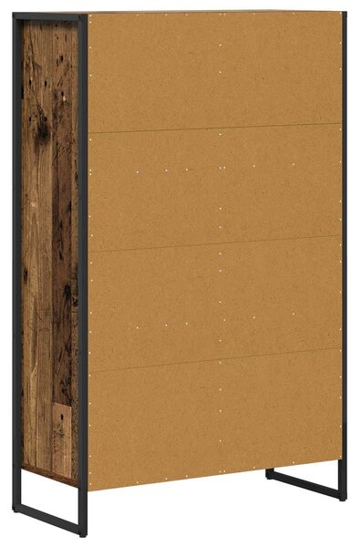 VidaXL Könyvespolc Öreg fa 68 x 30 x 108.5 cm Faanyag