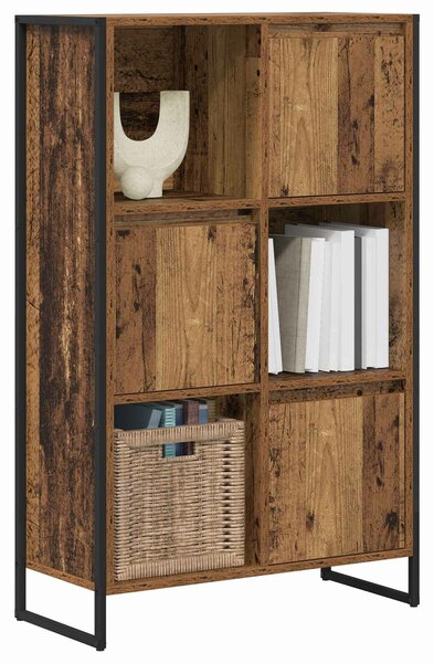 VidaXL Könyvespolc Öreg fa 68 x 30 x 108.5 cm Faanyag