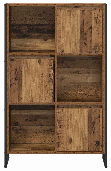 VidaXL Könyvespolc Öreg fa 68 x 30 x 108.5 cm Faanyag