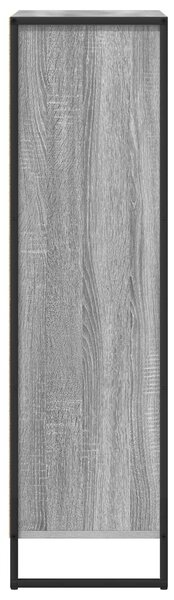 VidaXL Könyvespolc Szürke Sonoma 68 x 30 x 108.5 cm Faanyag