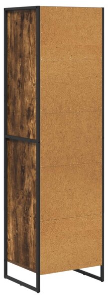 VidaXL Könyvespolc fiókkal Füstös tölgy 43 x 36 x 150,5 cm Faanyag