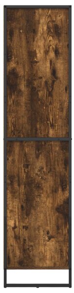 VidaXL Könyvespolc fiókkal Füstös tölgy 43 x 36 x 150,5 cm Faanyag
