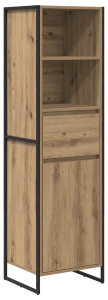 VidaXL Könyvespolc fiókkal Művészi tölgy 43 x 36 x 150,5 cm Faanyag