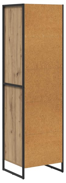 VidaXL Könyvespolc fiókkal Művészi tölgy 43 x 36 x 150,5 cm Faanyag