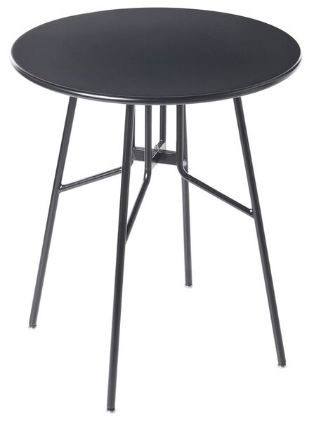 Bisztró asztal TALTAL 64 cm 64 cm Fém Fekete