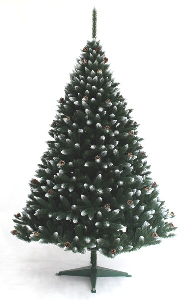 JAKS Havas fenyő karácsonyfa zöld kúpokkal 150 cm