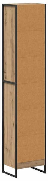 VidaXL Könyvespolc Művészi tölgy 40 x 30 x 189,5 cm Faanyag
