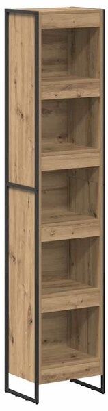 VidaXL Könyvespolc Művészi tölgy 40 x 30 x 189,5 cm Faanyag