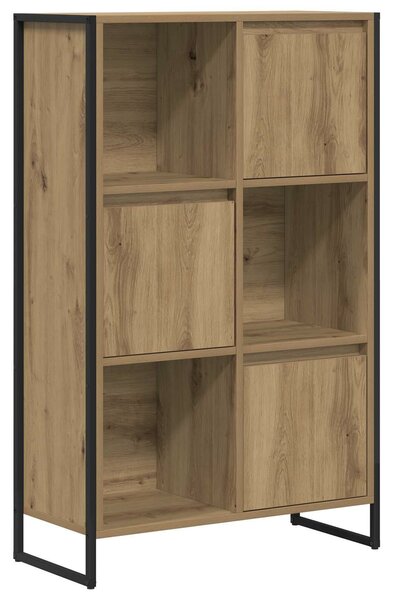 VidaXL Könyvespolc Művészi tölgy 68 x 30 x 108.5 cm Faanyag