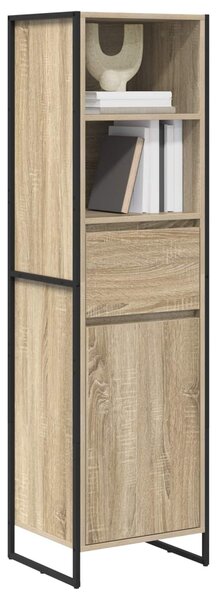 VidaXL Könyvespolc fiókkal Sonoma 43 x 36 x 150,5 cm Faanyag