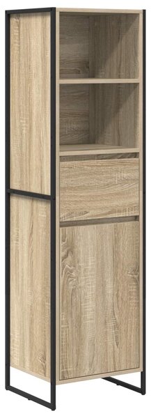 VidaXL Könyvespolc fiókkal Sonoma 43 x 36 x 150,5 cm Faanyag