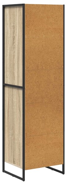 VidaXL Könyvespolc fiókkal Sonoma 43 x 36 x 150,5 cm Faanyag