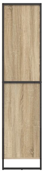 VidaXL Könyvespolc fiókkal Sonoma 43 x 36 x 150,5 cm Faanyag