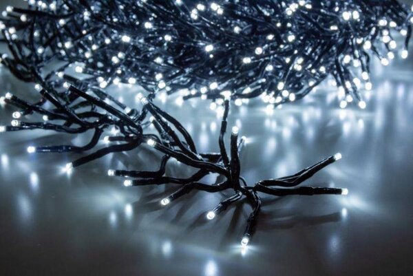 MagicHome karácsonyi lánc, 1120 LED hideg fehér, egyszerű világítás, 230V, 50 Hz, IP44, külső
