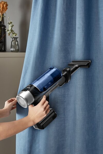 Rowenta RH20C4WO X-Force Flex Aqua 9.60 Vezeték nélküli porszívó, Fekete-Kék