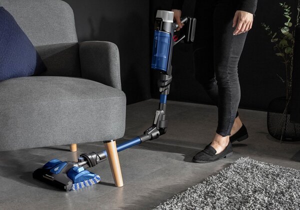 Rowenta RH20C4WO X-Force Flex Aqua 9.60 Vezeték nélküli porszívó, Fekete-Kék