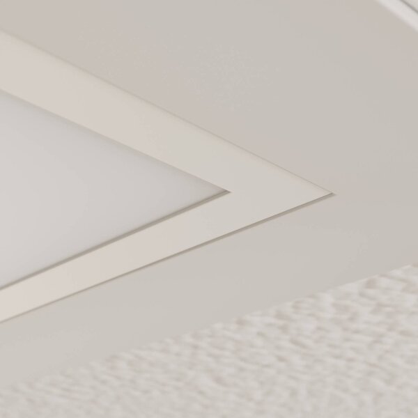 Arcchio LED betétes panel Vinas, 4,000 K, 36 W, 62 cm x, Fehér / opál, Dolgozószoba / Iroda, Műanyag, Modern