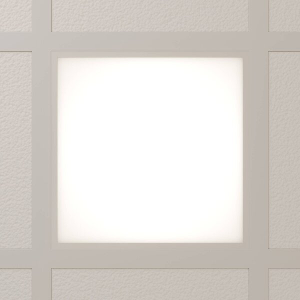 Arcchio LED betétes panel Vinas, 4,000 K, 36 W, 62 cm x, Fehér / opál, Dolgozószoba / Iroda, Műanyag, Modern