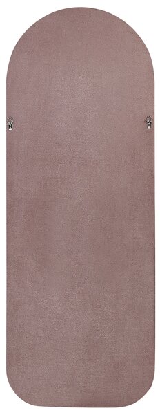Falitükör CULAN 60 cm 160 cm Bársony Rózsaszín