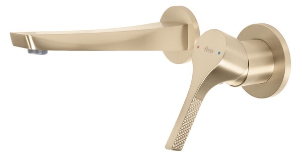 Falsík alatti mosdócsaptelep REA Maxim Brush Gold + BOX
