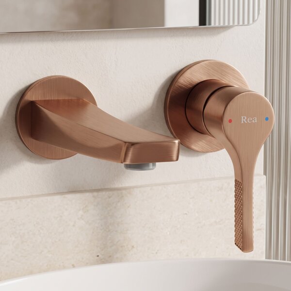 Falsík alatti mosdócsaptelep REA VISION Brush Copper + BOX
