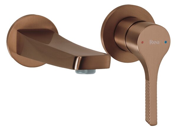 Falsík alatti mosdócsaptelep REA VISION Brush Copper + BOX