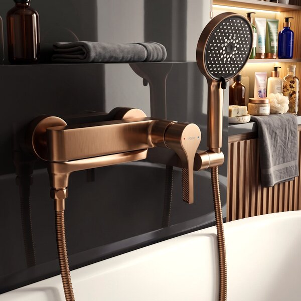Fürdőkád csaptelep PREMIUM REA Maxim Brush Copper